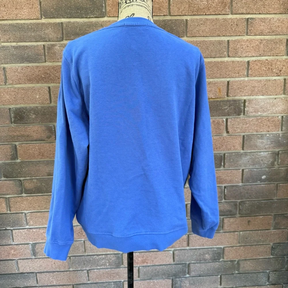 WoolWorths Blue Crew Neck Sweater Size Large - Picture 3 of 6